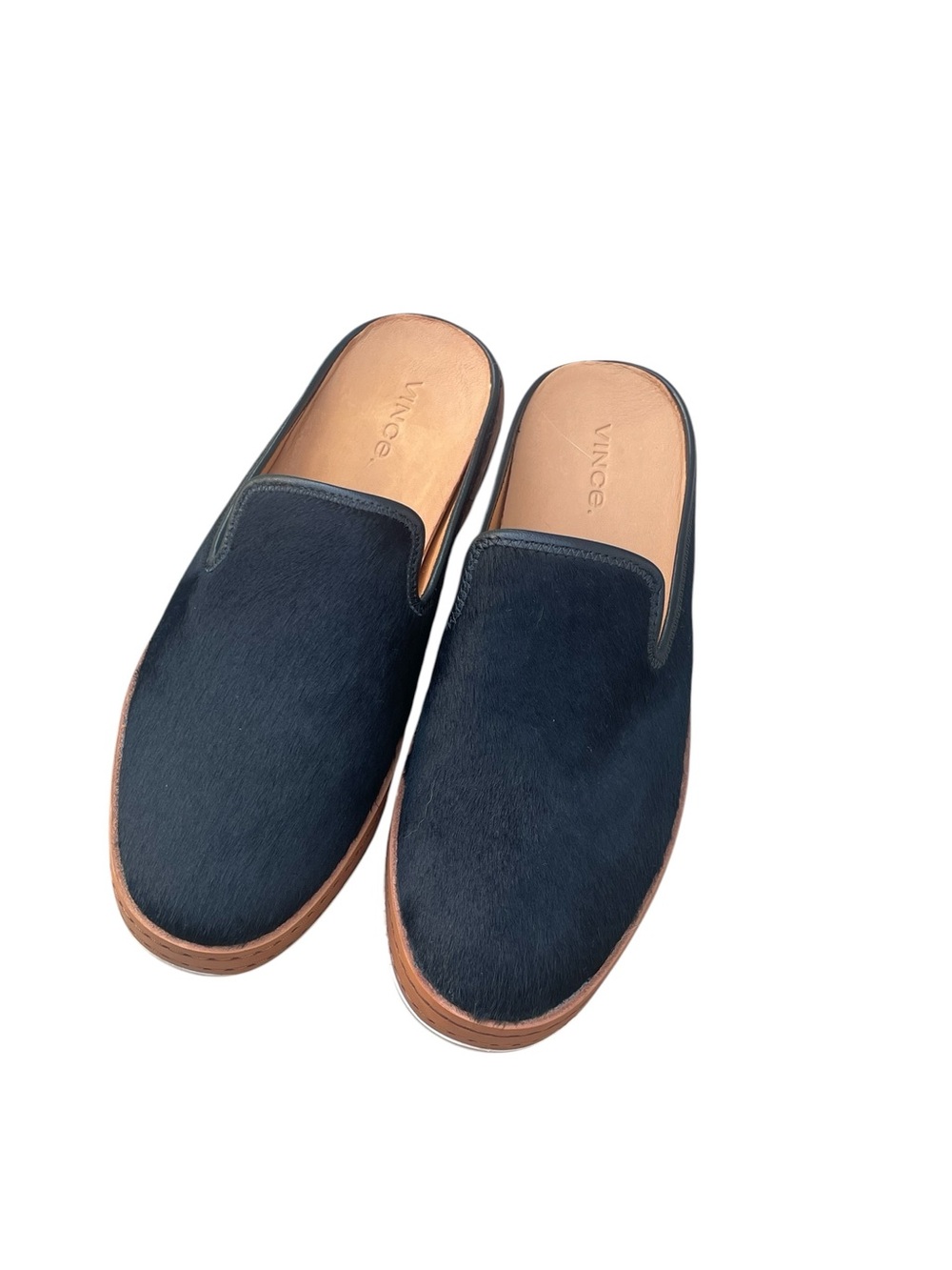 Vince‎ Carmella Mules, Calf Hair, Size 6, NWOT